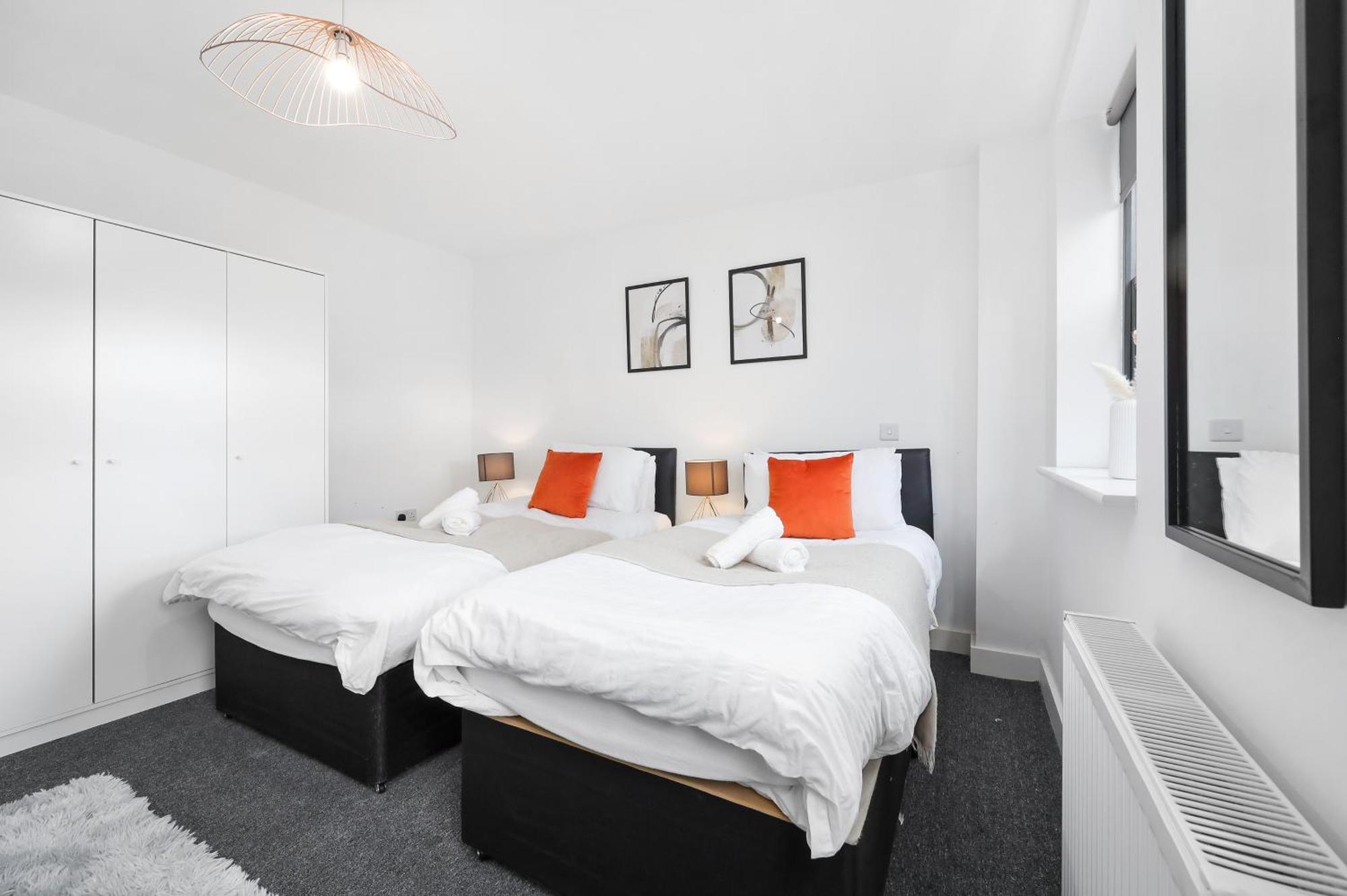 Apartament Bright Cosy Greenwich - 3 Bedroom 5 Beds - Free Parking