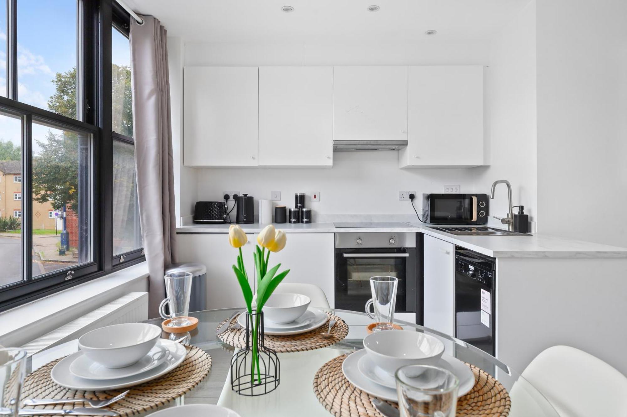 Bright Cosy Greenwich - 3 Bedroom 5 Beds - Free Parking Apartament Londra